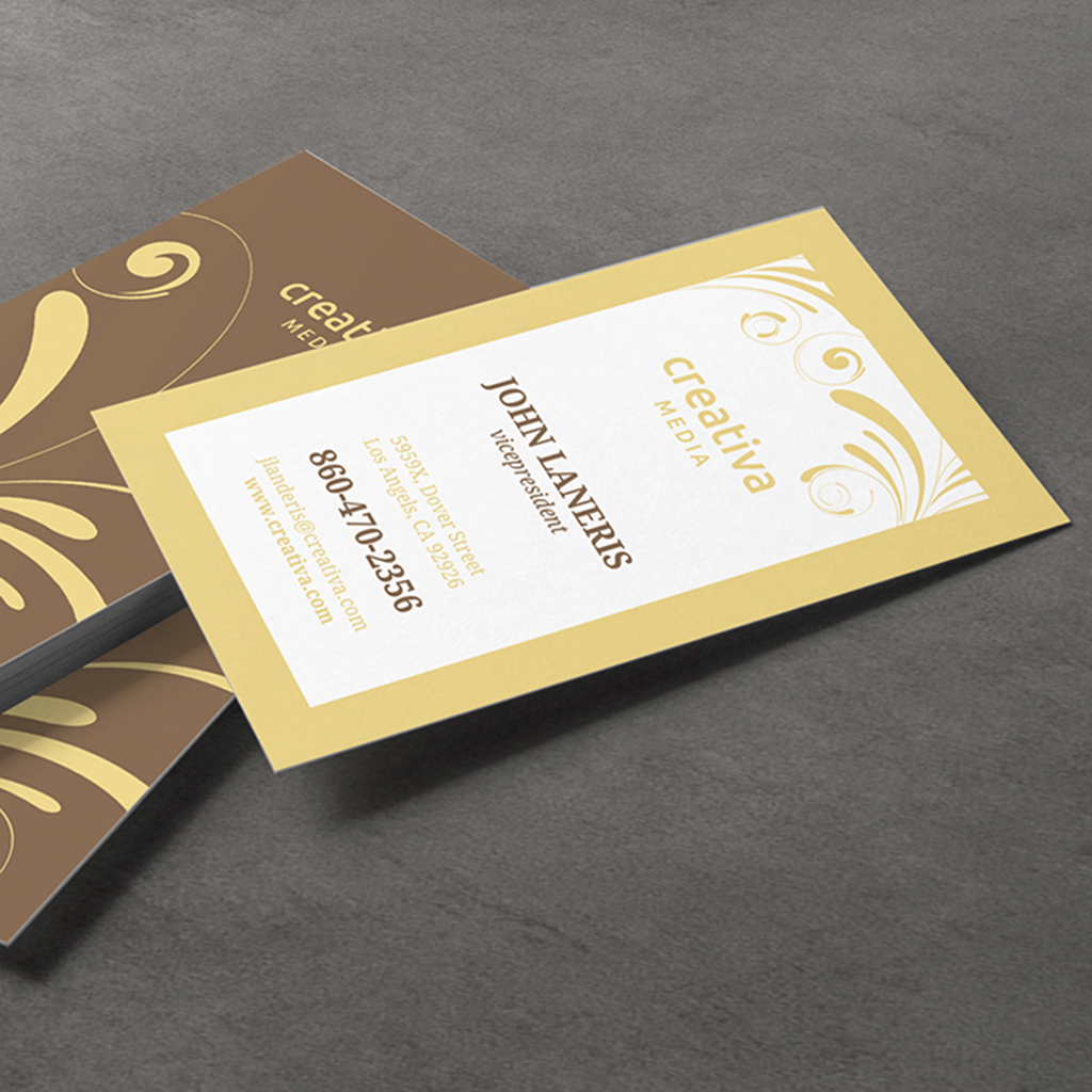 14pt Business Cards from DAOSbiz