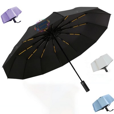 43" Automatic Folding Umbrella