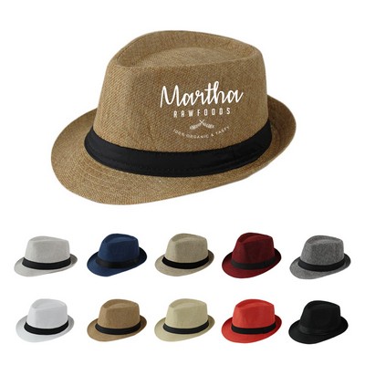 Folding Beach Straw Hat