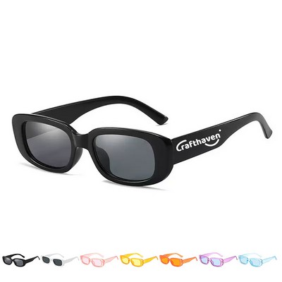 UV Protection Rectangle Sunglasses