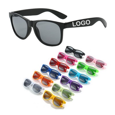 Matte Finish Single Color Sunglasses