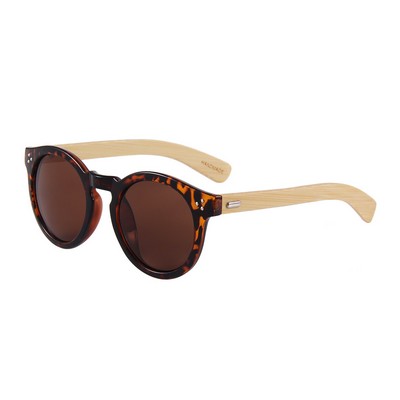 Bamboo Sunglasses - Brown Lenses
