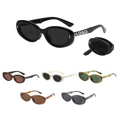 UV Protection Cat-Eye Foldable Shades Fashion Sunglasses