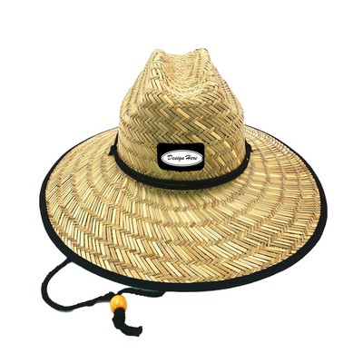 Sun Protection Lifeguard Straw Hat