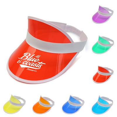 Translucent UV Protective Visor with Elastic Band