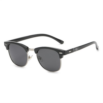 Semi-Rimless Sunglasses