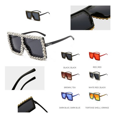 Flat Top Fashion Shades Sunglasses