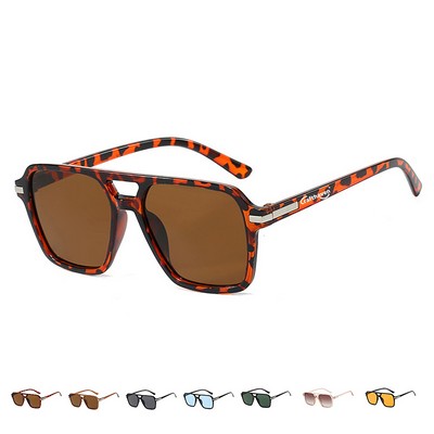 Classic Square Vintage Shades Aviators Sunglasses