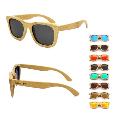 Premium Eco-Friendly Natural Bamboo Sunglasses