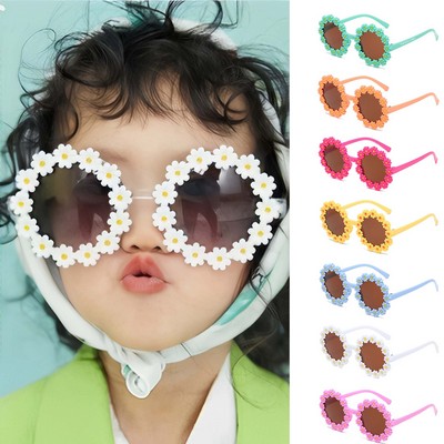 Cut Daisy Polarized Sunglasses for Kids Girls UV Protection