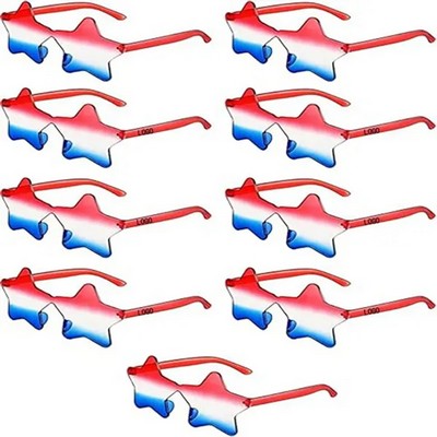 July 4th Star Shaped Sunglasses