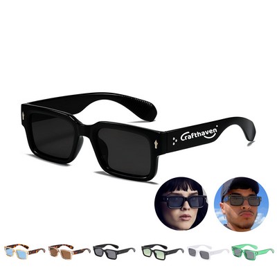 Classic Square Vintage Shades Aviators Sunglasses