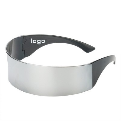 Oversized Shield Fashion Sunglasses
